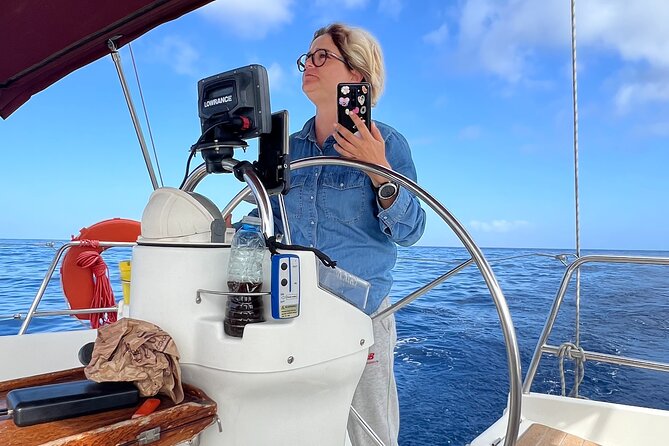 Half day Private Sailing cruise in Santorini island up to 6 pax - Passing the Caldera: Cape Akrotiri and the Lighthouse Views