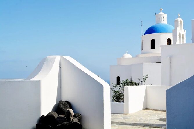 Half Day Santorini Tour with Sunset in Oia - Prophet Elias Monastery at 567 meters, founded in 1712