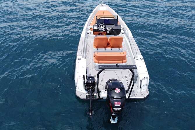 Half Day Saxdor Boat Rental in Santorini - Why This 115hp Saxdor Rental Fits Santorini So Well