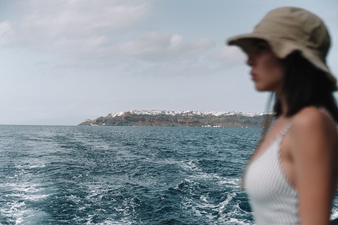 Half-Day Tailor-made Private Catamaran Cruise in Santorini - Red Beach: the 20-minute color hit you’ll want to photograph