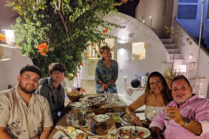 Half-Day Traditional Micro Restaurant in Santorini - Menu flow you will taste: from welcome meze to saganaki flames