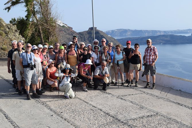 Hiking activity through the volcanic land of wonder - Oia Village Walk: Traditional Life in the Streets