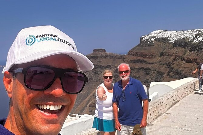 Island of Thera in One Day: 8h Island Tour, Lunch & WineTasting - Pyrgos and the traditional village stops: the Santorini vibe shift