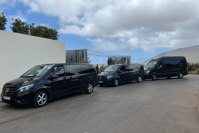LA TRANSFER Santorini Private Services–From Airport & Port - Key points to know before you book