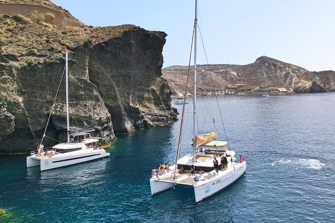 Luxury Santorini Sunset Cruise: Dinner, BBQ, Open Bar, Transfers - Transfers and Timing: How to Make It Feel Effortless
