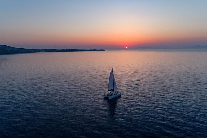 Luxury Sunset Cruise with Swim Stops, BBQ meals and Open Bar - Santorini Volcano and Hot Springs: What You’ll See and What to Expect