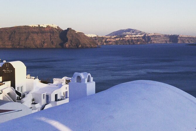 Magical Santorini Highlights Private Tour - Perissa black sand beach break: short, iconic, and easy to manage