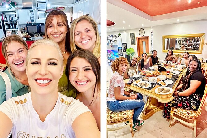 Miss Anna Cooking Class with Wines in Santorini - Wine and appetizers before you cook