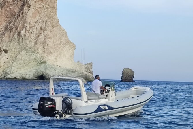 Morning or Afternoon 3hour Private boat Tour in Santorini - Secret Swimming Spots, Then Snorkeling With Gear Provided
