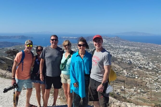 My Ultimate Full-Day Private Santorini Road Trip - Windmills of Emporio: a short stop with big photo payoff