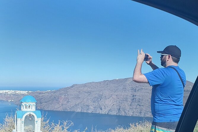 My Ultimate Full-Day Private Santorini Road Trip - Red Beach: dramatic color in a half-hour