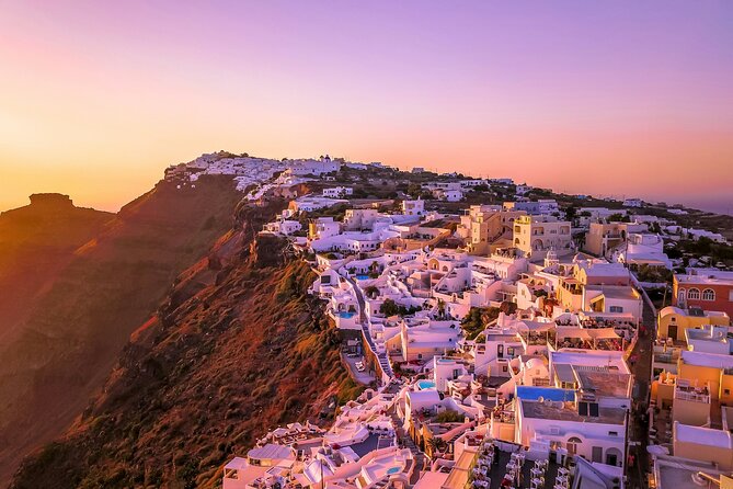 Odyssey of the Secrets of Santorini - A 3-hour Private Tour - Firostefani: Caldera views where the streets do the work