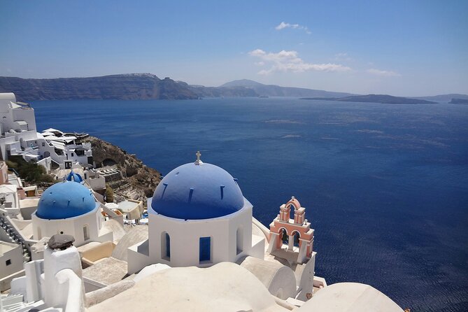 Odyssey of the Secrets of Santorini - A 3-hour Private Tour - Fira: Three Bells, stair-step views, and your first real wow moment
