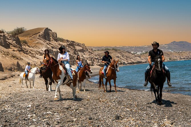 Premium Secluded Black Beach Horseback Riding Tour in Santorini - Key highlights you will feel quickly