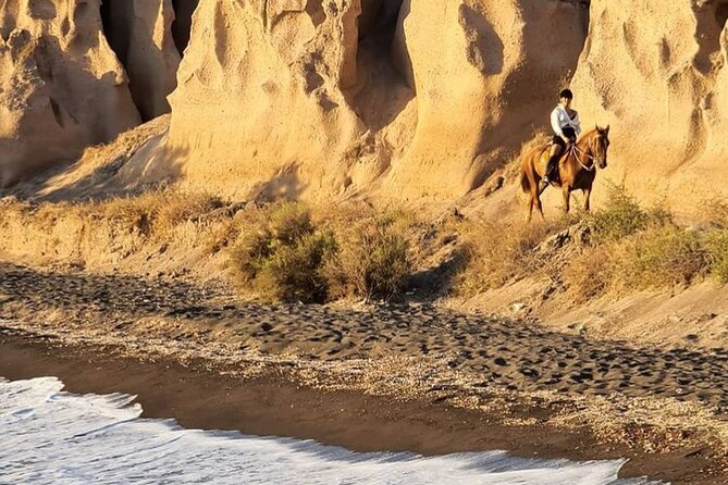 Premium Secluded Black Beach Horseback Riding Tour in Santorini - Who this tour suits best