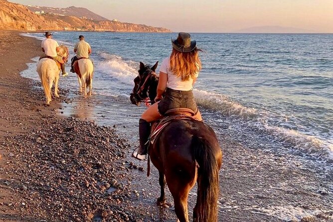 Premium Secluded Black Beach Horseback Riding Tour in Santorini - Price and what $108.37 really buys