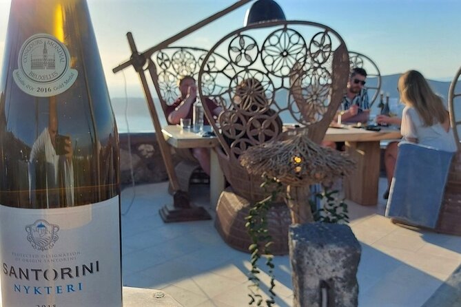 Premium Wine Tasting with Caldera Views - Canavas to private cellar, labels that make you want to remember
