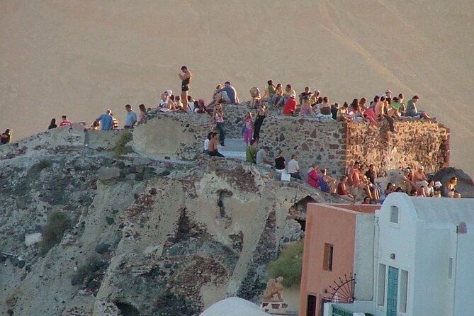 Private 6 hour guided tour in Santorini !!! - Getting started at the Santorini Cable Car Upper Station