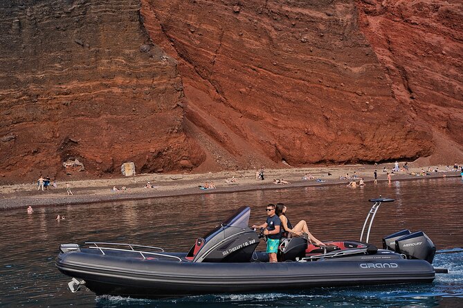 Private Boat Tour of Santorini - Captain Alex and the vibe on board