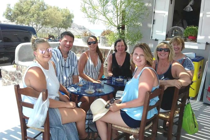 Private Classic Santorini Panorama: Visit the most popular destinations! - Pickup and van comfort: the real start of your day