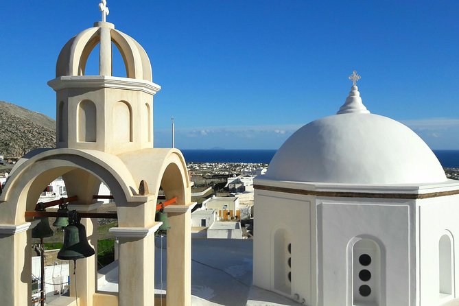 Private Cultural Villages Sightseeing & Akrotiri Excavations - Pyrgos: Venetian Castle on a Hill You Rarely See