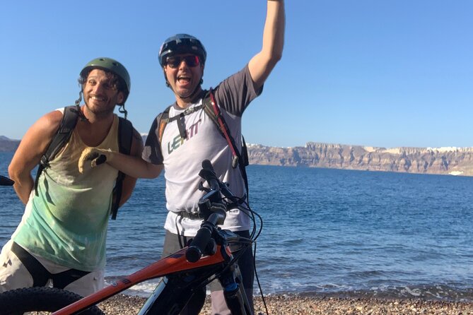 Private Electric Mountain Bike Experience and Tour in Santorini - Akrotiri Stair Ride Under the Venetian Castle Area