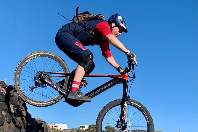 Private Electric Mountain Bike Experience and Tour in Santorini - Kerkezou Red Lava Rocks, Where the Volcanic Shape Shows