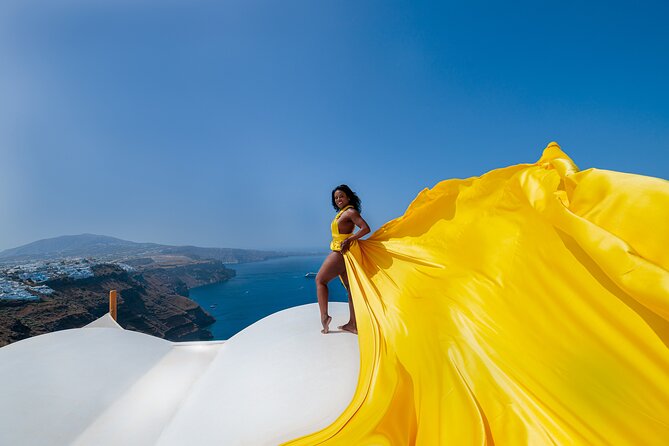 Private Express Flying Dress Photoshoot in Santorini – 30 Minutes - Key Things That Make This Flying Dress Shoot Feel Worth It