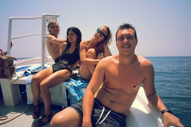 Private Fishing Tour - Morning (transportation included) - Your stops: Vlychada, Red and White Beaches, Mesa Pigadia, and the lighthouse