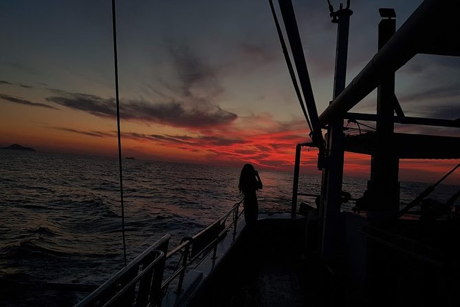 Private Fishing Tour - Sunset (transportation included) - A 52ft Wooden Boat, Private Crew, and the Calm You Came For