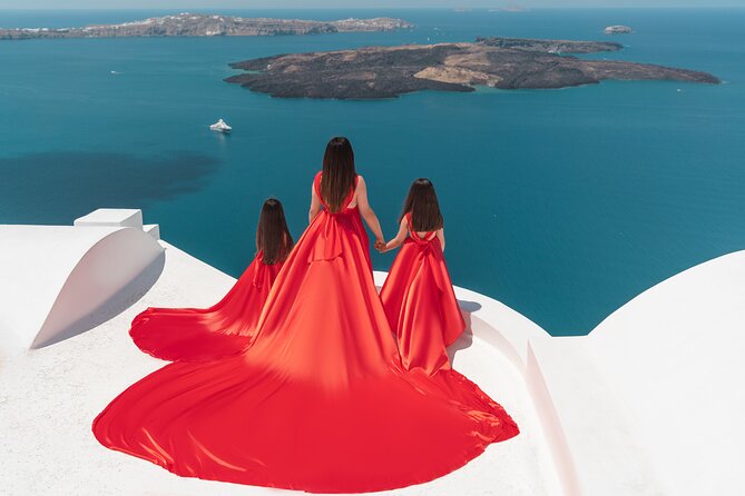 Private Flying Dress Photoshoot in Santorini - Price and Value: What You Are Really Paying For