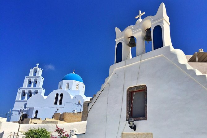Private Guided Tour of Traditional Santorini with wine tasting- Full Day - Perivolos Beach on Black Sand Time: Food and a Slower Finish