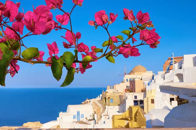 Private Half day - Best of Santorini and Wine Tasting tour - Pyrgos Kallistis for medieval town texture and old-capital charm