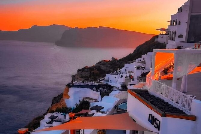 Private Half Day Guided Tour Visit to Santorini - Stop 1 Oia, the Cliff Walk and the Venetian Castle Views