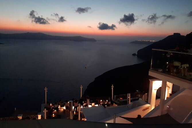 Private Half Day Guided Tour Visit to Santorini - Stop 4 Red Beach and Stop 5 Perissa, Volcanic Color in Two Looks