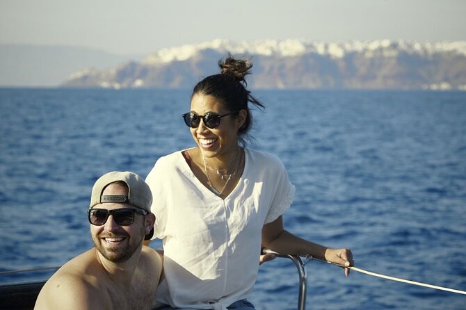 Private Luxury Santorini Catamaran Cruise with Port Pickup - Who should book this private luxury catamaran cruise