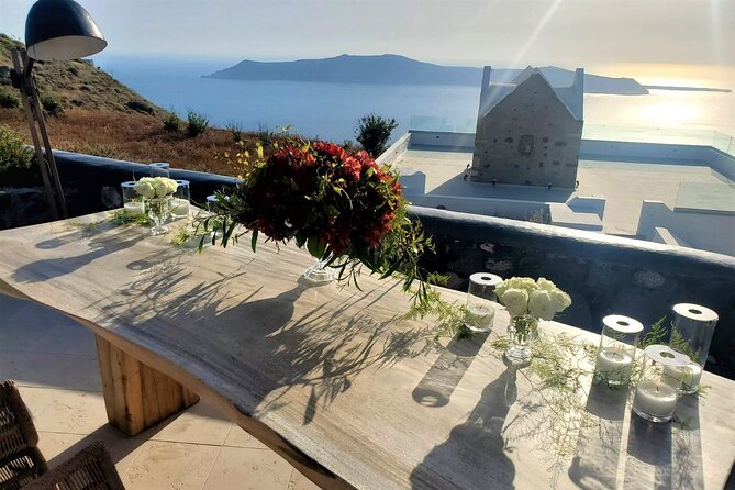 Private Romantic Sunset Dinner with Caldera views in Santorini - Watching the Caldera and Volcano sunset: how to make the views work for your dinner