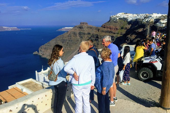 Private Santorini Day Tour & Native Driver - Firostefani and Imerovigli: Caldera Views, With More Calm Than Fira