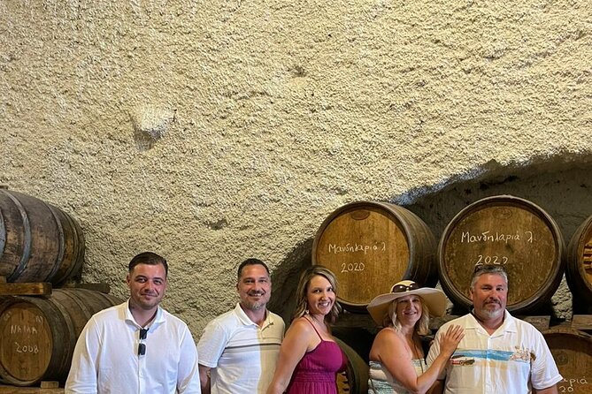 Private Santorini Fine Wine Tasting - Stop 3: Art Space Winery Museum in Exo Gonia Pumice Chambers