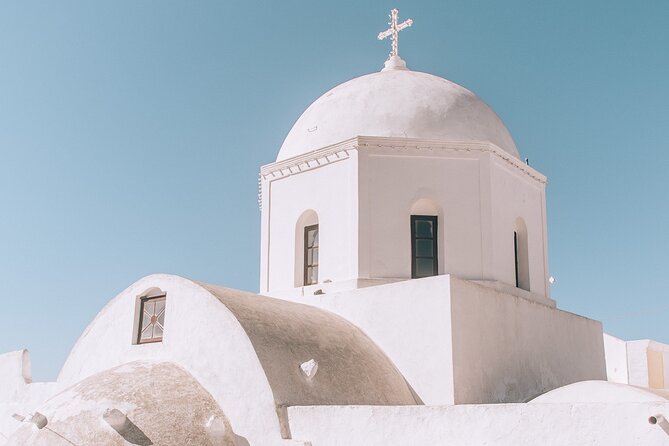 Private Santorini Full-day land Tour - Red Beach, Emporio windmills, and black sand time