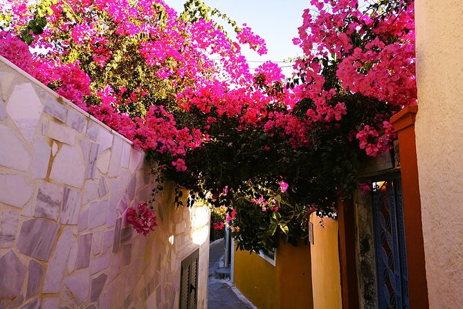 Private Santorini Highlights Tour with Easy and Flat Walks - Stop 2: Firostefani Blue Dome Photos with Caldera Views