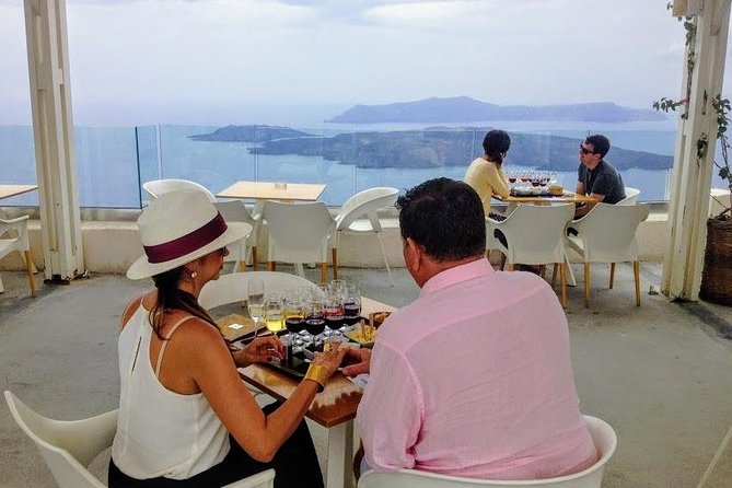 Private Santorini History and Wine Tasting 5-Hour Tour - Venetsanos Winery: family tradition with Caldera views