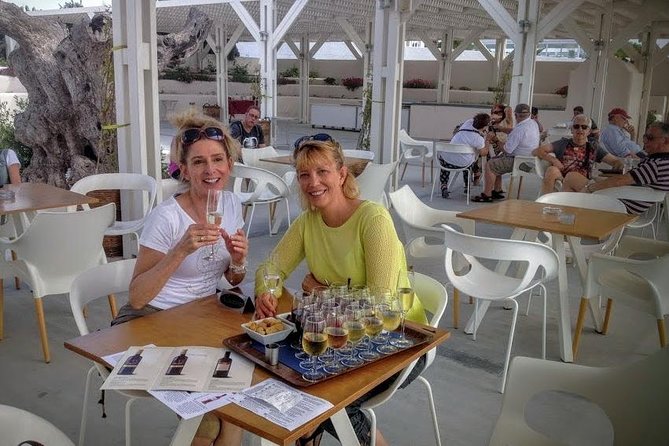 Private Santorini History and Wine Tasting 5-Hour Tour - Estate Argyros near Fira: ocean views and an Assyrtiko-heavy lineup