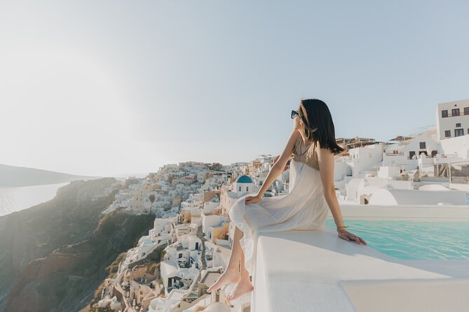 Private Santorini Photography in Oia 伊亚步行旅拍 - Getting the edited photos back, fast enough to feel worth it