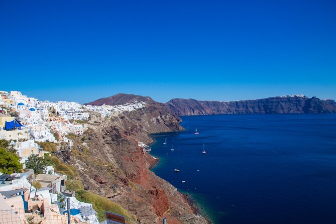 Private Santorini Sightseeing Tour – Customizable,Cruise Friendly - Perivolos black sand and Red Beach for pure volcanic drama