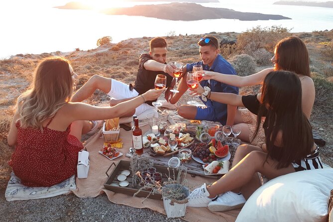 Private Santorini Sunset Picnic Experience - Transfers from your hotel, then a scenic ride toward Megalochori