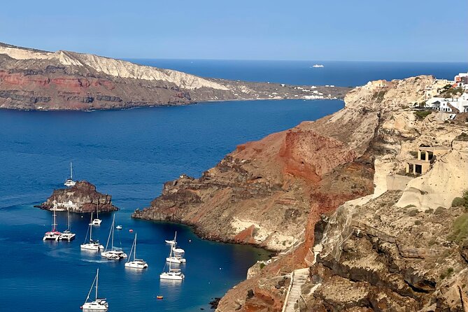 Private Santorini Tour: The Highlights Luxury Vehicle - Firostefani, Imerovigli, Oia, Red Beach, then optional Pyrgos and wine