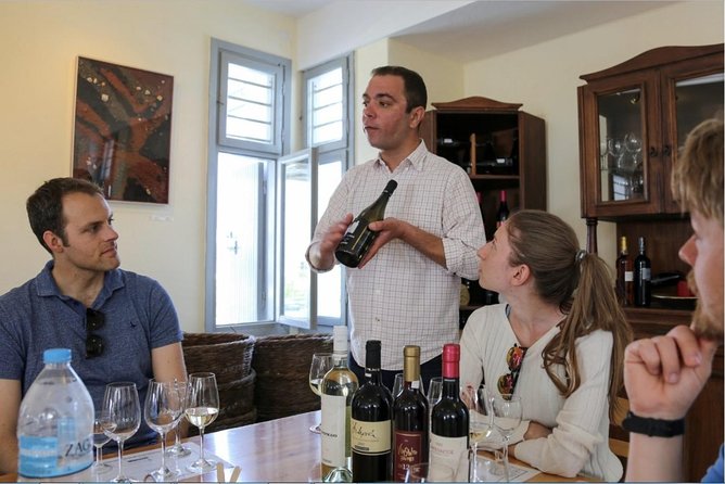 Private Santorini Wine Tour with 12 Wine Tastings and Lunch - Santo Wines: learning Santorini’s island style while you taste
