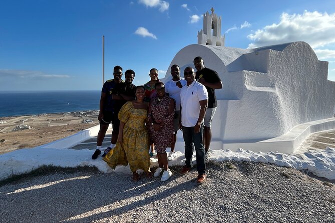 Private tour experience in Santorini island - Profitis Ilias monastery: the island’s highest viewpoint, timed well
