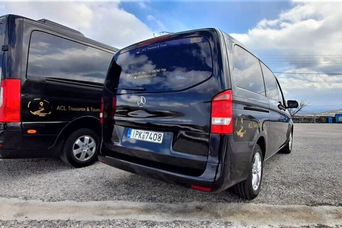 Private Transportation from Airport to Oia - The Ride Comfort: What Air Conditioning and Wi-Fi Change
